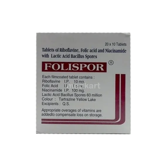 folispor tablet 10's
